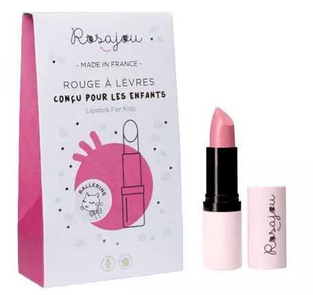 Rouge à lèvres enfant rose pâle "Ballerine" Vegan