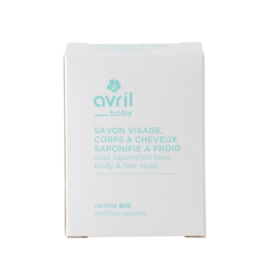 Savon à froid visage, corps & cheveux bébé 100gr