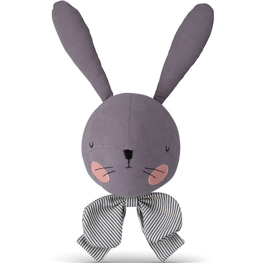 Trophée tête de lapin gris Robin - PICCA LOULOU