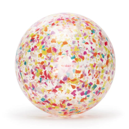 Ballon Chat Confetti Multicolore - 22CM