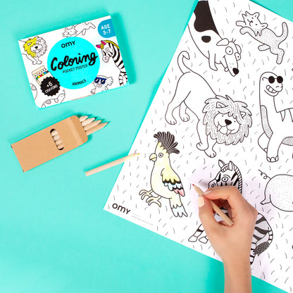 Coloriage pocket - Animals