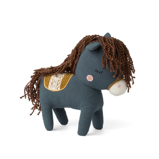 Peluche Cheval Henry dans sa boîte - PICCA LOULOU