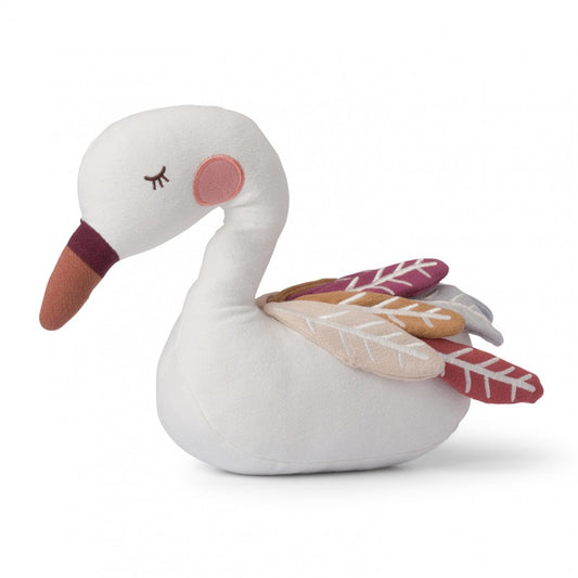 Peluche Cygne Susie aux ailes multicolores - PICCA LOULOU